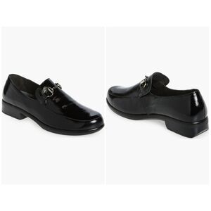 New $200 NAOT BENTU Bit Loafer in Black Crinkle Leather  Women’s Size EU41 US 10